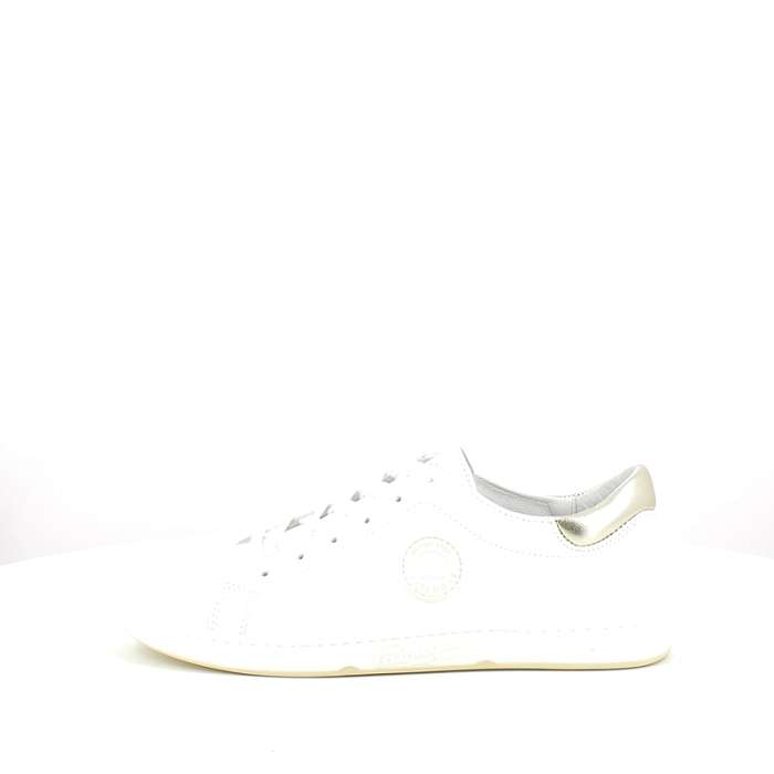 Pataugas basket jayo blanc cuir lisse blanc lacet