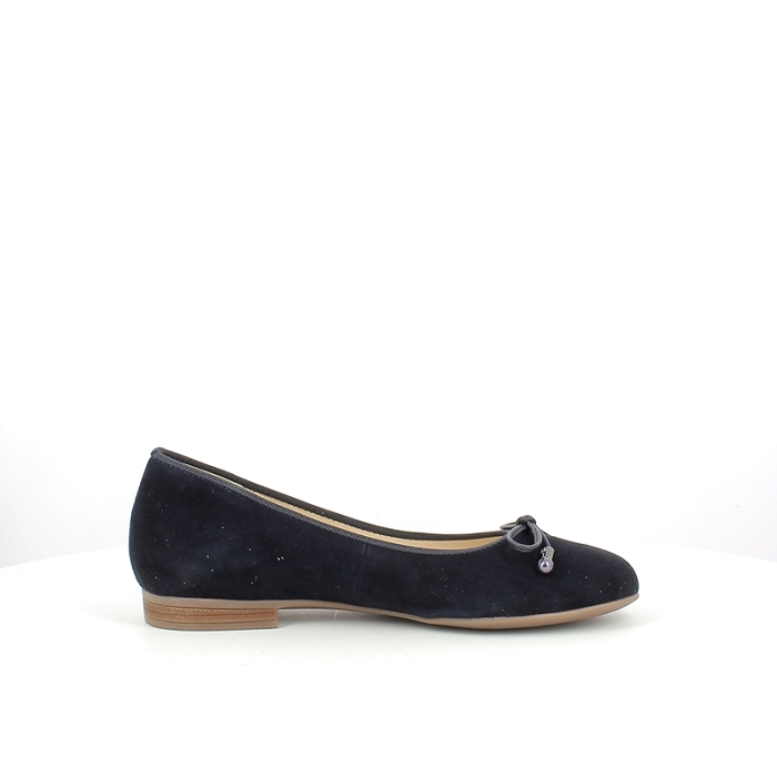 Ara ballerine 1231324.96 cuir velours marine5189501_3