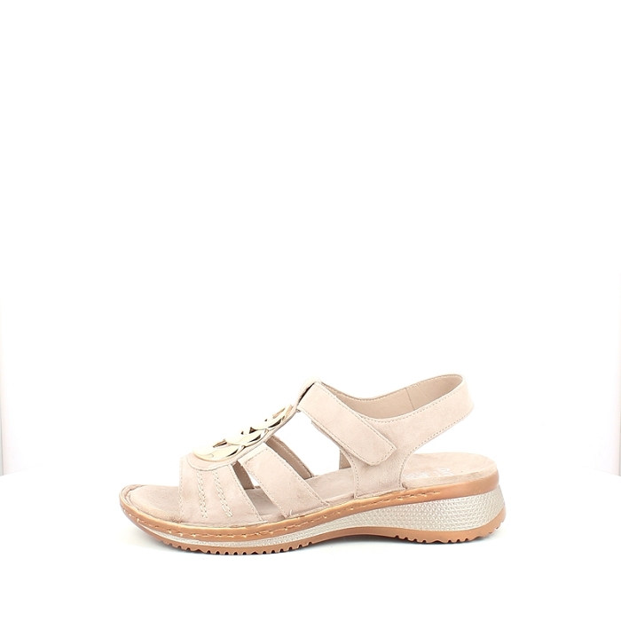 Ara sandale 1229011.09 velours beige scratch