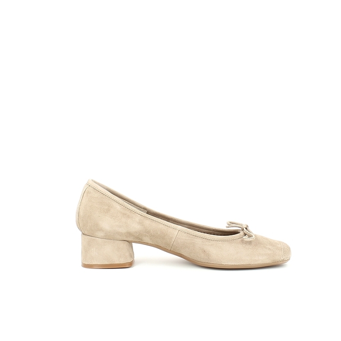 Reqins ballerine kyriel velours beige5194401_3