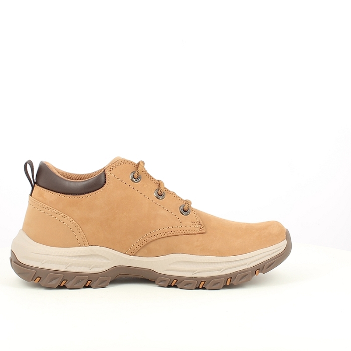 Skechers lacet 204921 nubuck jaune lacet5214001_3