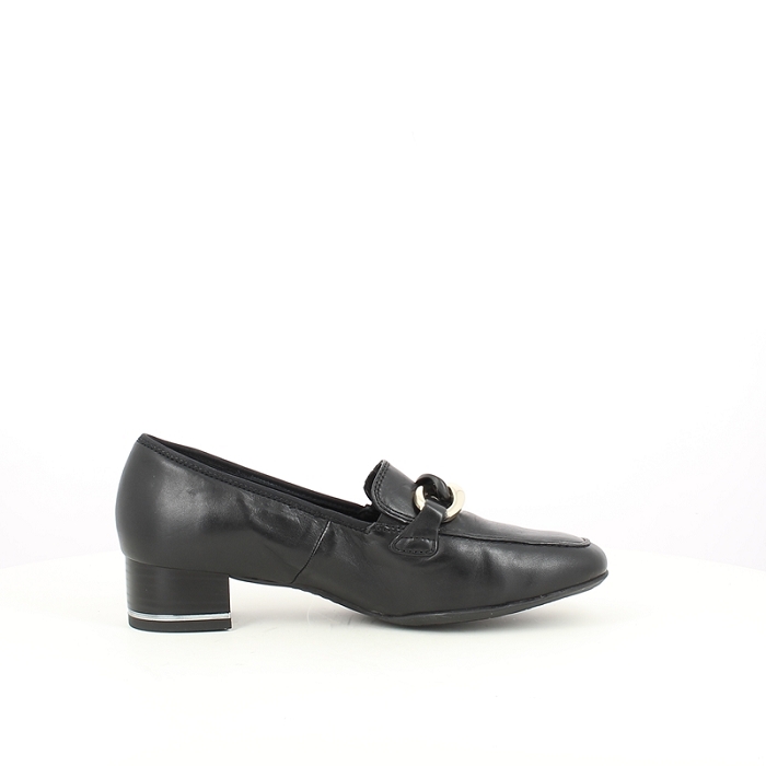 Ara derbies mocassins 1211809.01 cuir lisse noir5217401_3