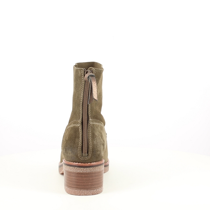Mkd bottine pablo cuir velours kaki zip5221801_4
