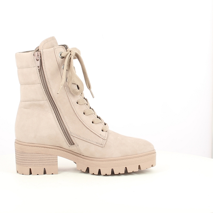 Gabor bottine 32.815.33 nubuck taupe lacet zip5223601_3