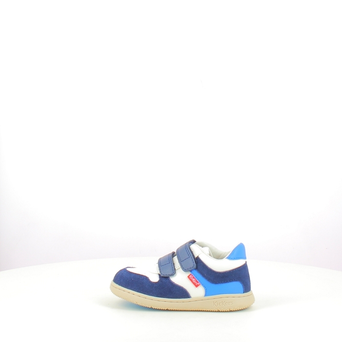 Kickers premier pas kickmotion multi matiere marine scratch