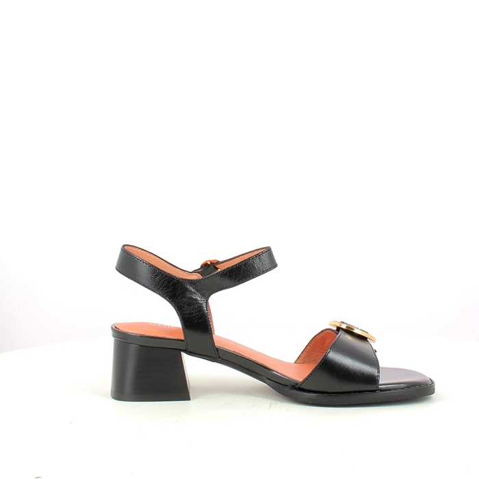 Karston sandale ariel cuir lisse noir boucle5242801_3