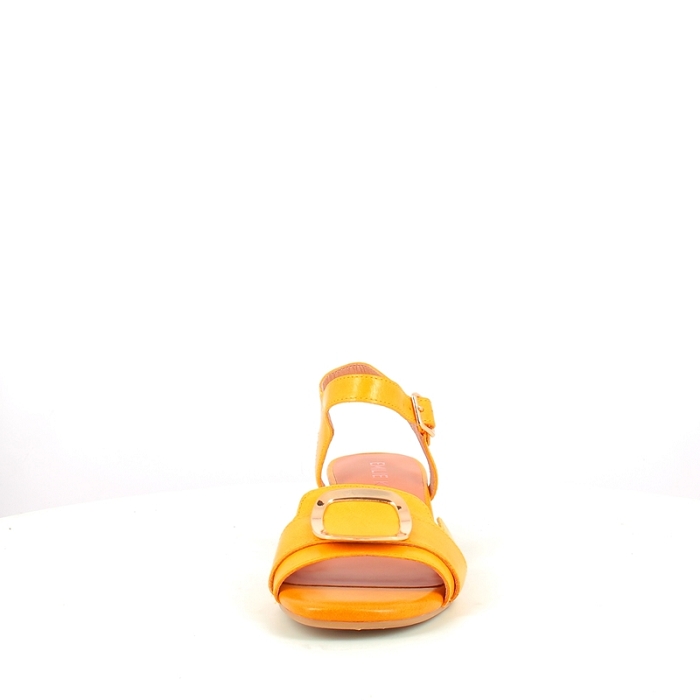 Karston sandale charlotte cuir lisse jaune boucle5242901_4