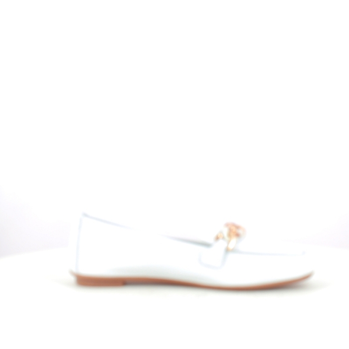 Reqins derbies mocassins horel cuir lisse blanc5244601_3