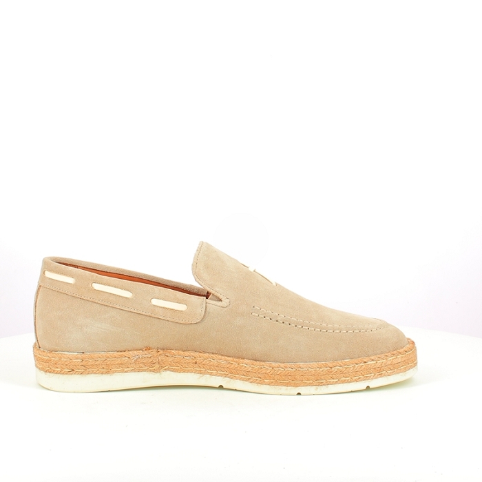 Pellet mocassin valentin cuir velours beige5250401_3