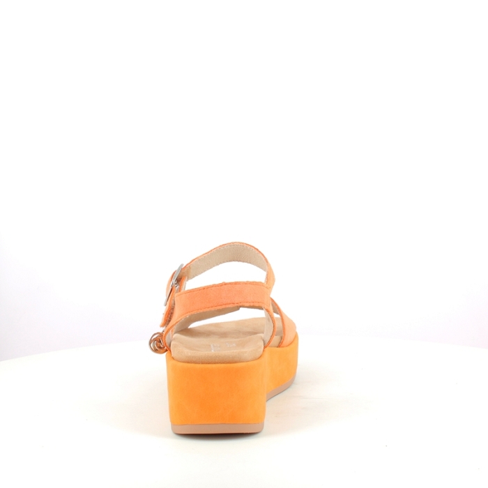 Remonte sandale d1n50 cuir velours orange scratch5253902_2