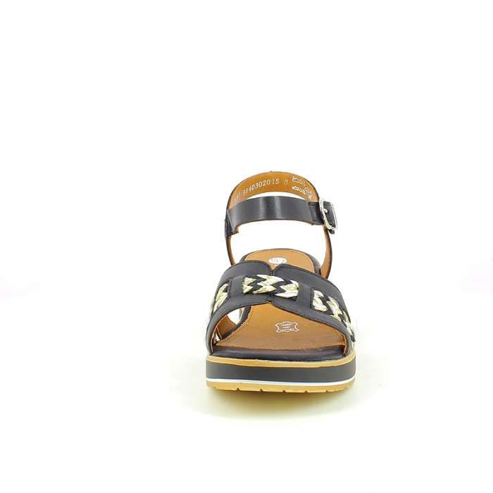 Remonte sandale d6461.02 cuir lisse noir scratch5254101_2