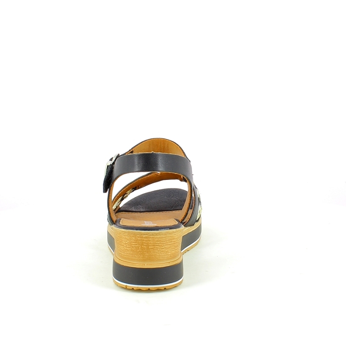 Remonte sandale d6461.02 cuir lisse noir scratch5254101_4