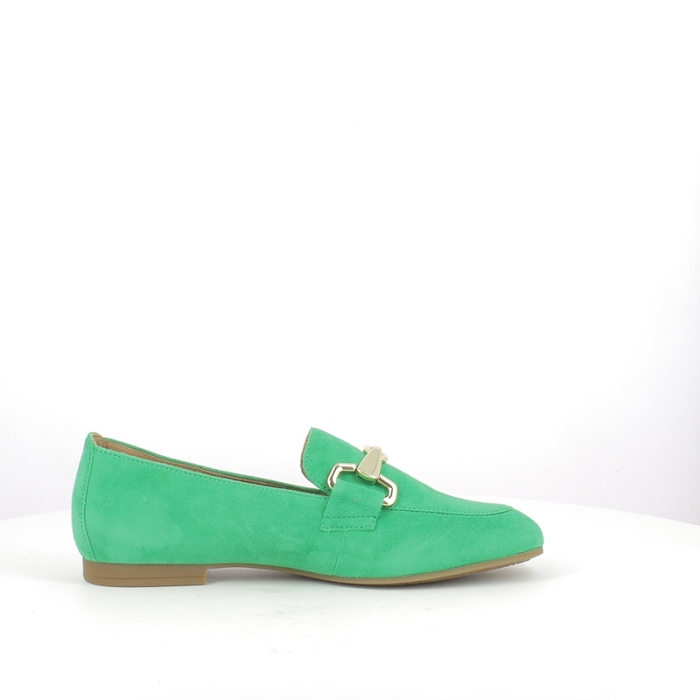 Gabor derbies mocassins 45211.33 cuir velours vert5255401_3