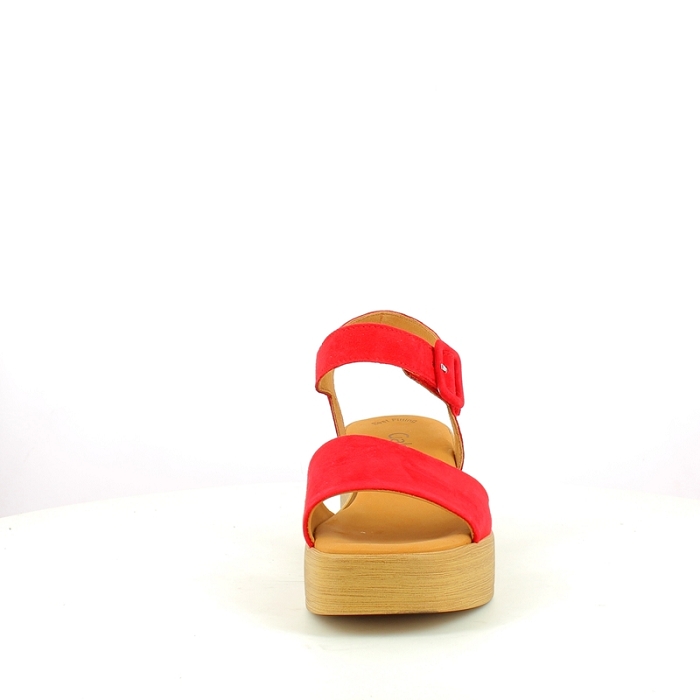 Gabor sandale 44531 cuir velours rouge scratch5256602_4