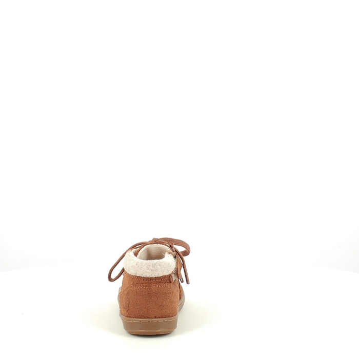 Shoo pom debout bouba zip desert cuir velours camel lacet zip5295102_4