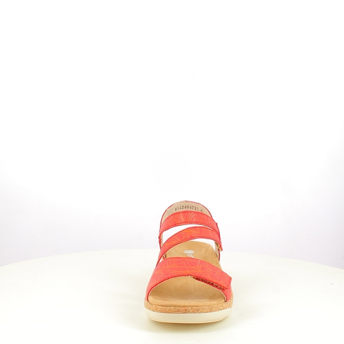 Remonte sandale r6860. cuir lisse rouge scratch5328303_2