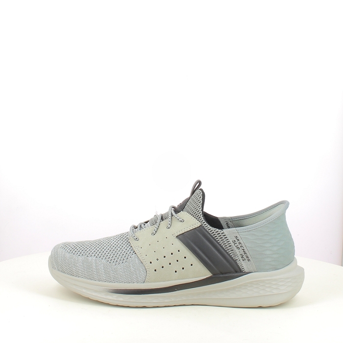 Skechers basket sn210811 synthetique gris