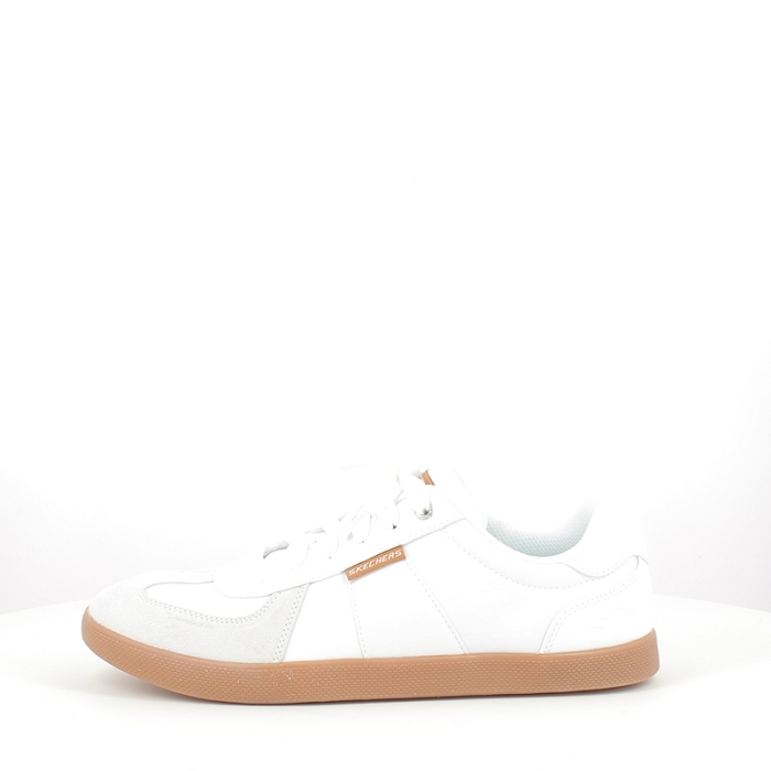 Skechers basket 210960 synthetique blanc lacet