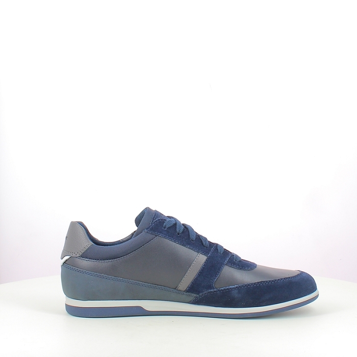 Geox lacet u554ga cuir lisse marine lacet zip5334201_3