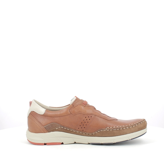 Fluchos basket f2151 cuir lisse cognac lacet5335101_3