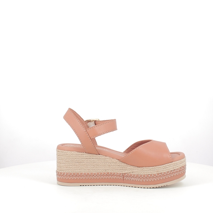Unisa sandale kalton cuir lisse camel boucle5335901_3