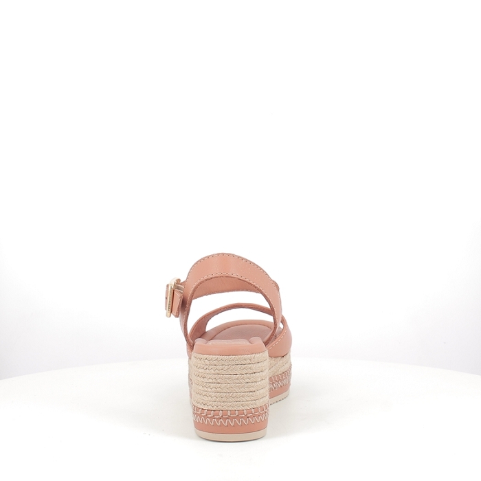 Unisa sandale kalton cuir lisse camel boucle5335901_4