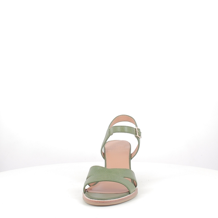 Karston sandale eden cuir lisse vert boucle5340102_2