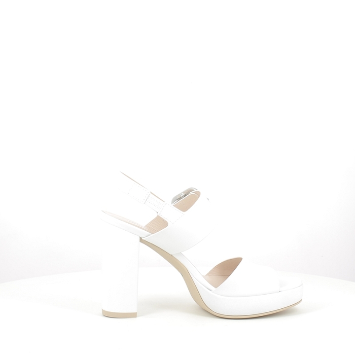 Nero giardini sandale e513354d cuir lisse blanc boucle5341101_3