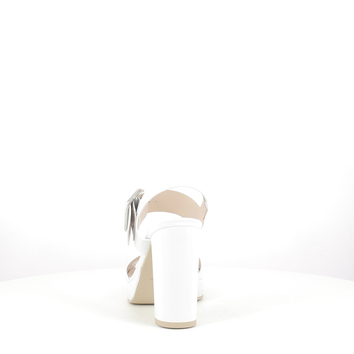 Nero giardini sandale e513354d cuir lisse blanc boucle5341101_4