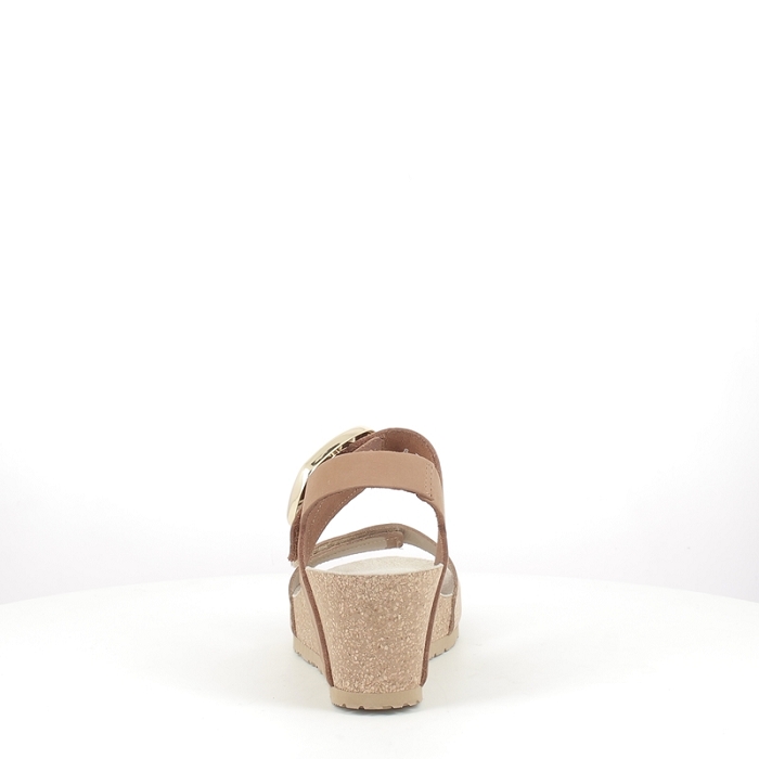 Mephisto sandale leandre cuir lisse marron scratch5345001_4