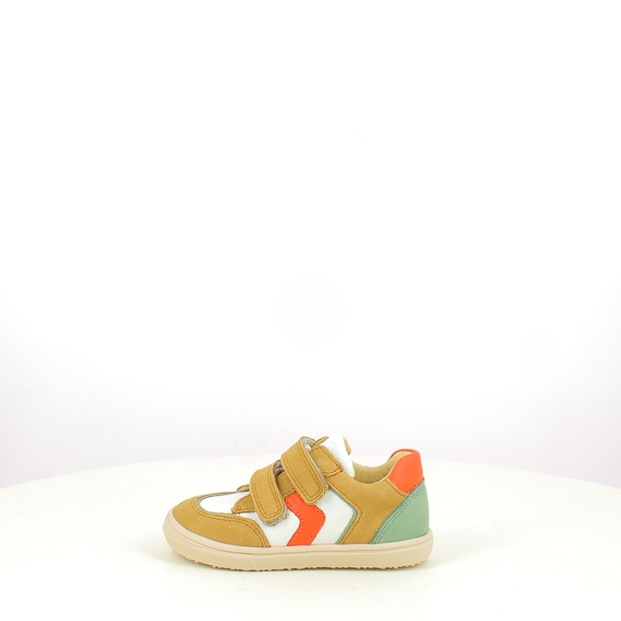 Bellamy premier pas cirano cuir lisse ecru scratch