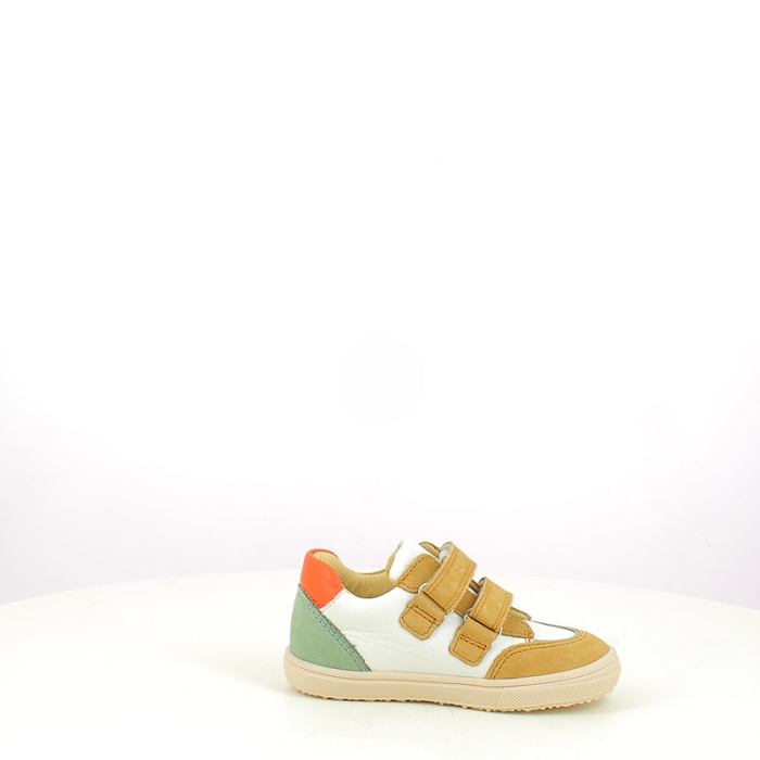 Bellamy premier pas cirano cuir lisse ecru scratch5351702_3