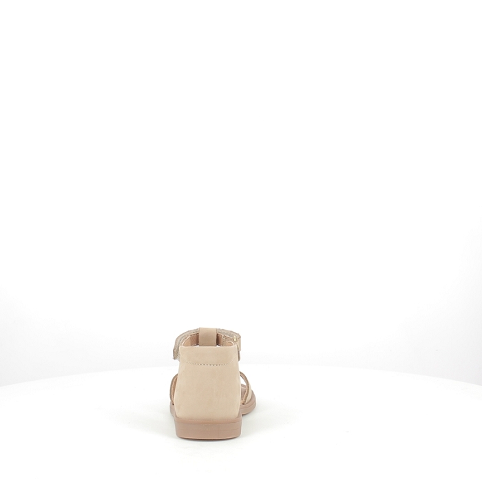 Gbb premier pas kirielle cuir lisse beige scratch5354201_4