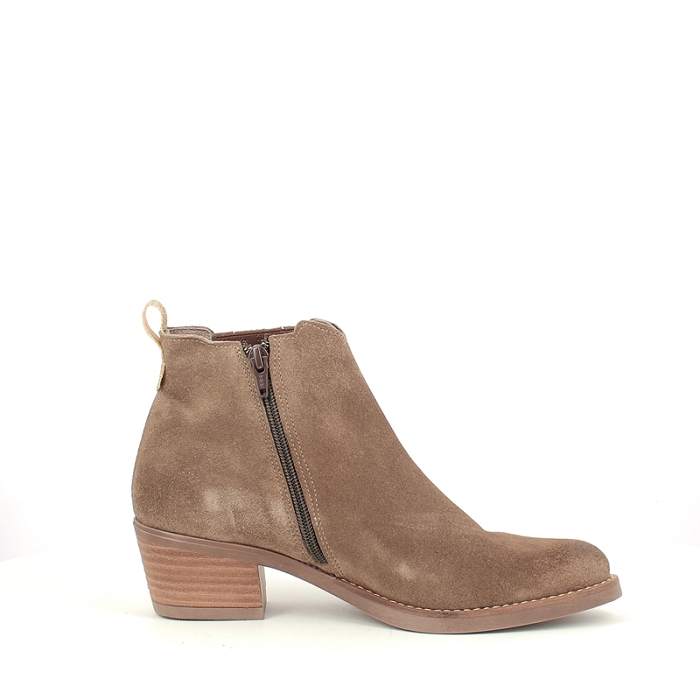 Mkd bottine ariana cuir velours marron zip5368401_3