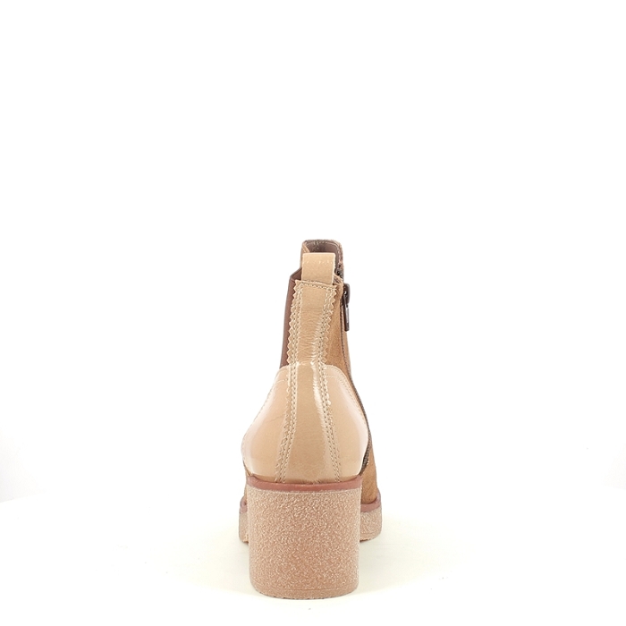 Mkd bottine eloan cuir velours cognac zip5368701_4