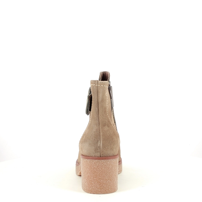 Mkd bottine eric cuir velours taupe zip5368801_4