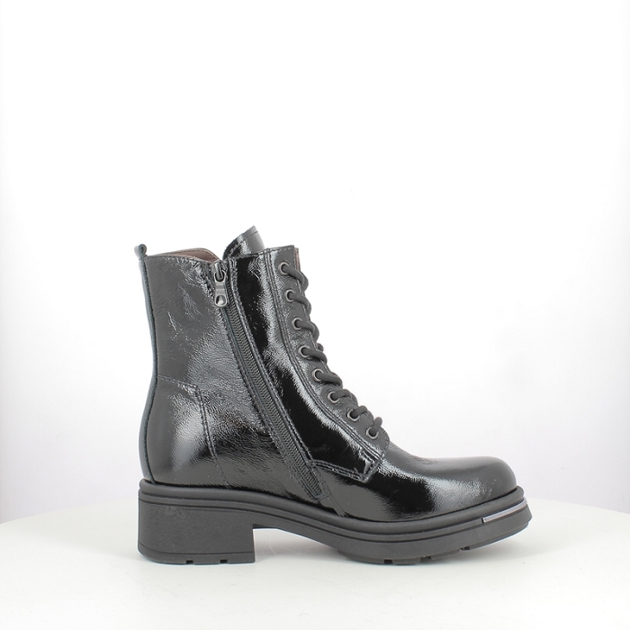 Nero giardini bottine i514869d vernis noir lacet zip5369101_3