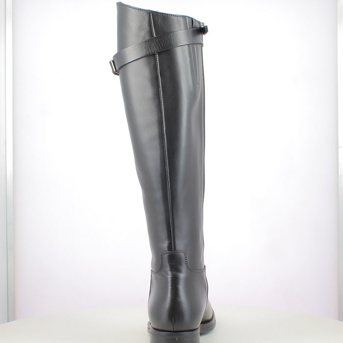 Triver botte 599.09 cuir lisse noir zip5369801_4