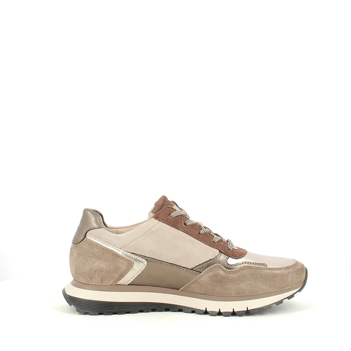 Gabor basket 76378.82 cuir lisse beige lacet zip5370401_3