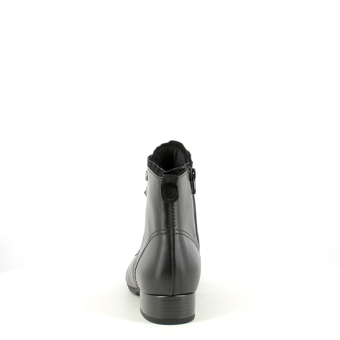 Gabor bottine 72715.57 cuir lisse noir lacet zip5371001_4
