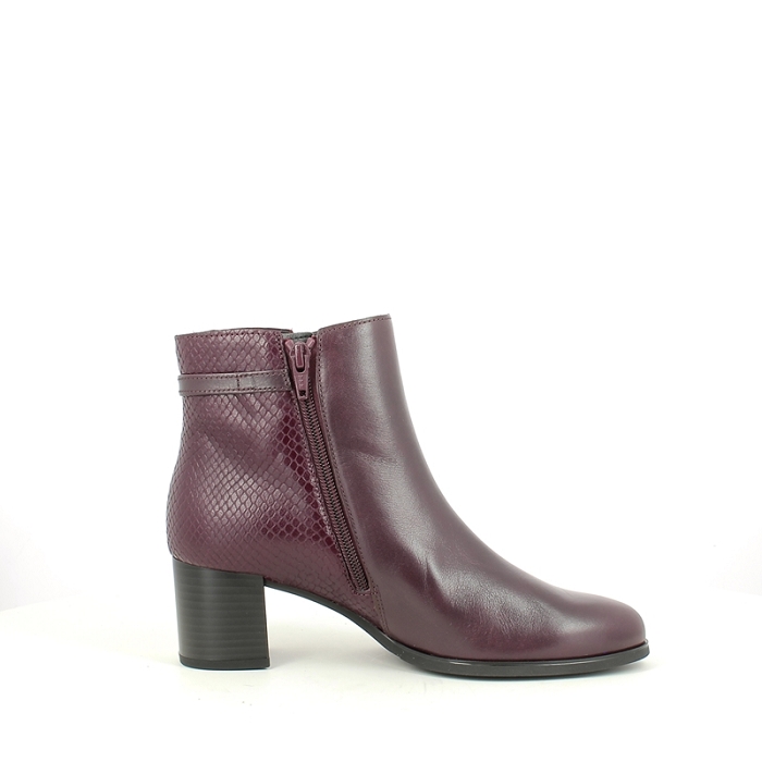 Gabor bottine 75692.25 cuir lisse bordeaux zip5371101_3
