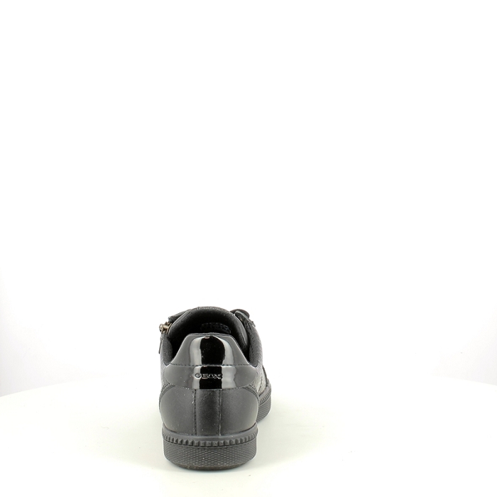 Geox basket d166hc cuir lisse noir lacet zip5371501_4