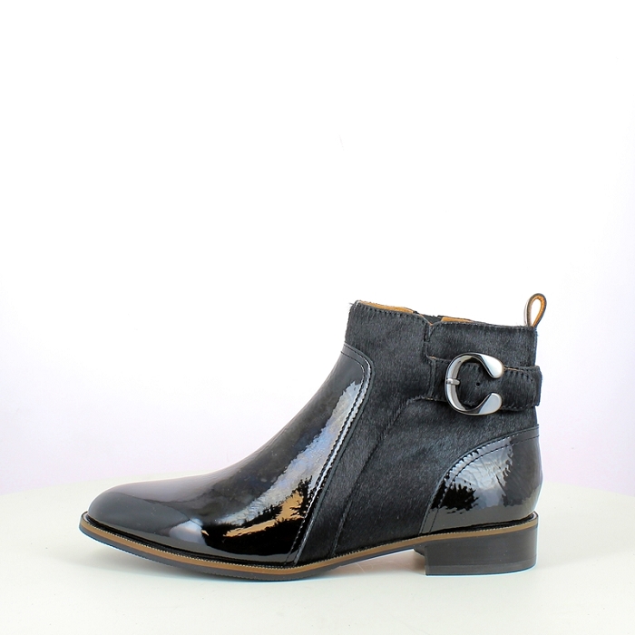 Mamzelle bottine sorma vernis noir zip