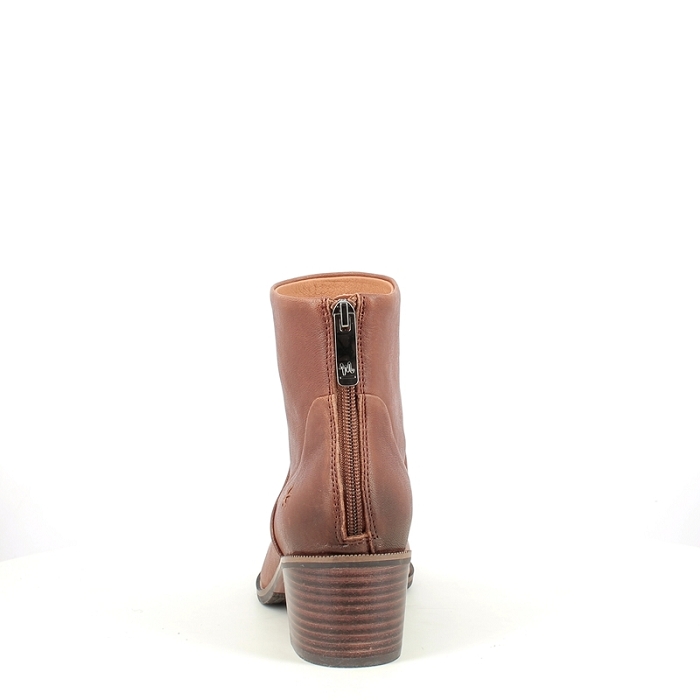 Mamzelle bottine taxus cuir lisse cognac zip5372502_4