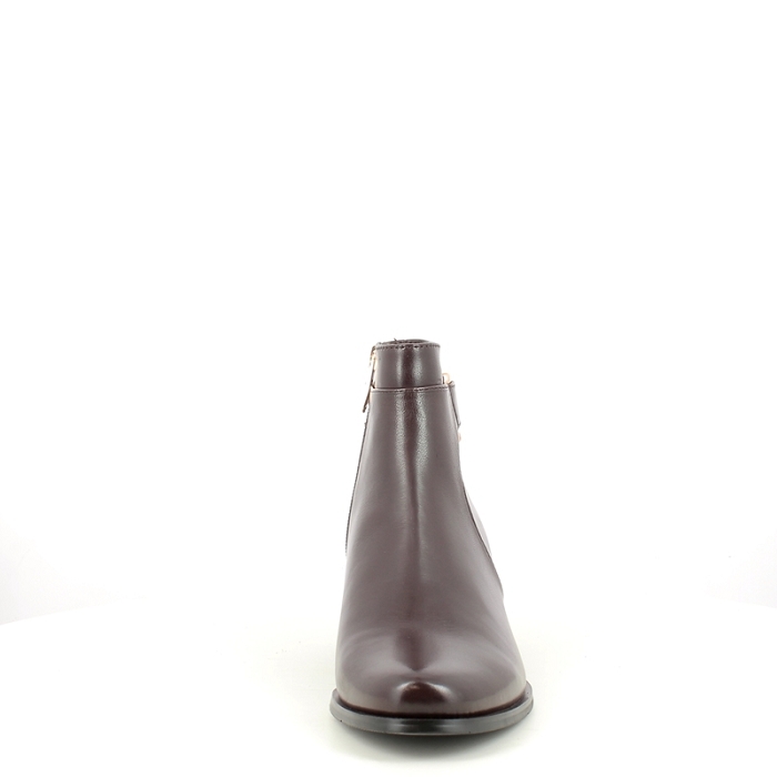 Regarde le ciel bottine jolene f2527 cuir lisse marron zip5372901_2