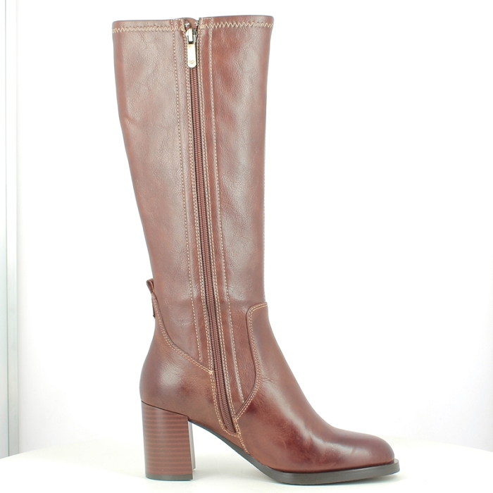 Regarde le ciel botte matilde 04 cuir lisse marron zip5373401_3