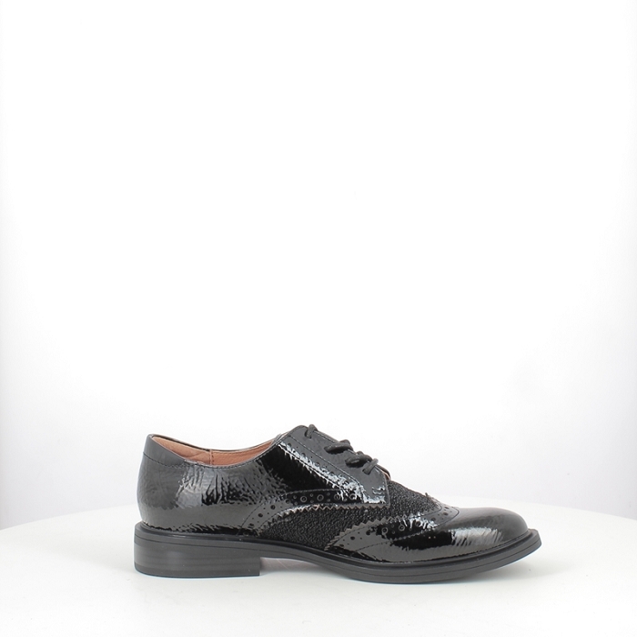 Fugitive derbies mocassins felino vernis noir5376001_3