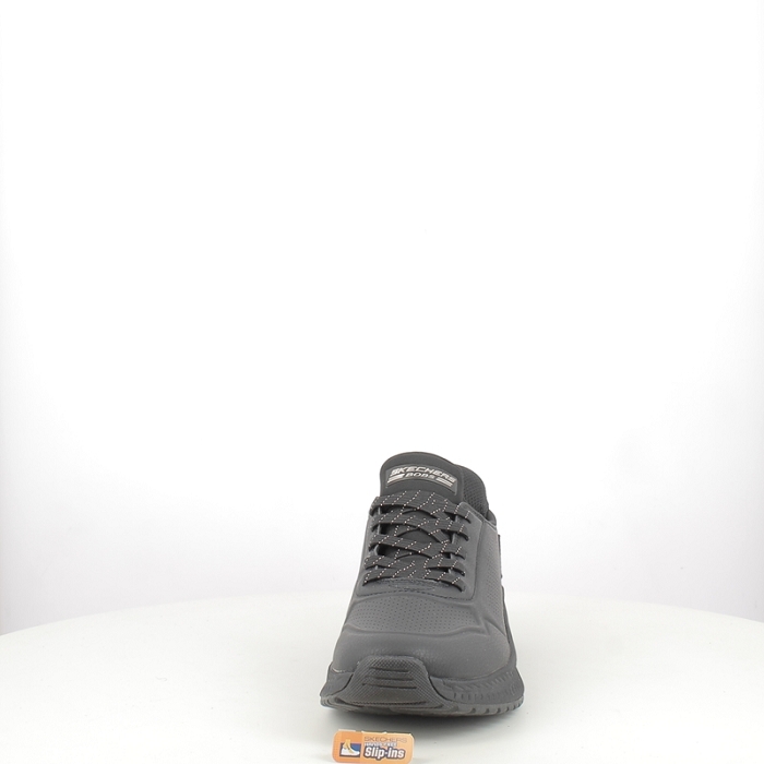 Skechers basket 117740 multi matiere noir lacet5376902_2