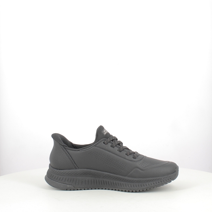 Skechers basket 117740 multi matiere noir lacet5376902_3