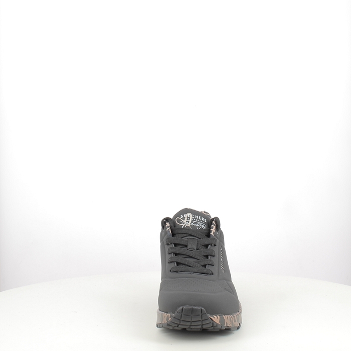 Skechers basket 155506 multi matiere noir lacet5377001_2